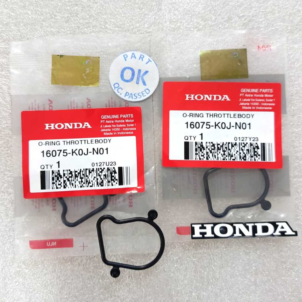 Jual 16075 K0J N01 KARET THROTTLE BODY ORING THROTTLE BODY Beat Genio ...