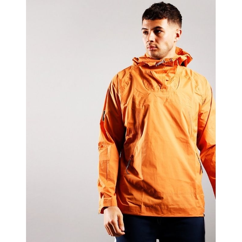 Overhead seam sealed hooded jacket sales