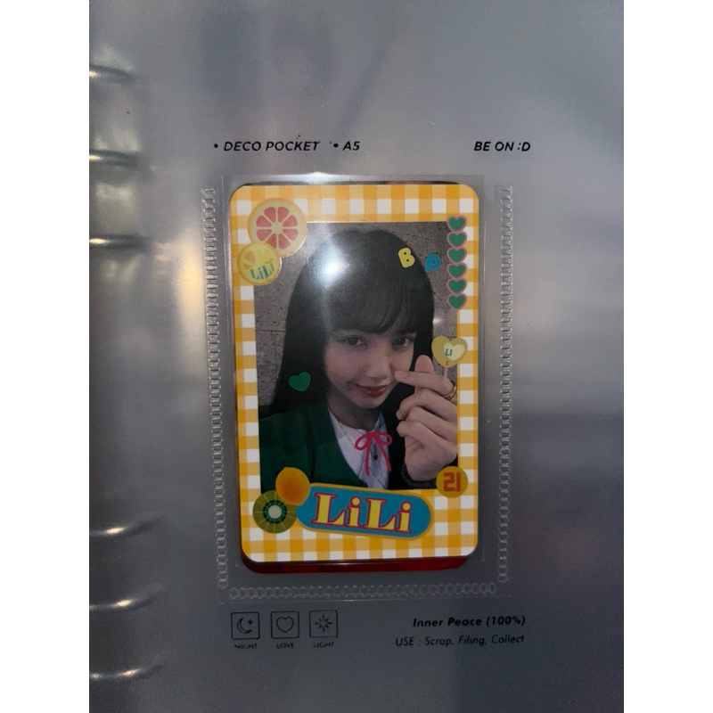 Jual photocard blackpink lisa official rare spring edition spring ed ...