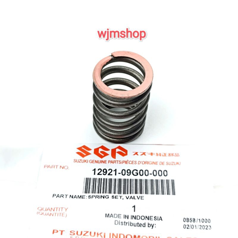 Jual PER KLEP SMASH .SPIN . SKYWAVE 12921-09G00-000 ORIGINAL SGP SUZUKI ...