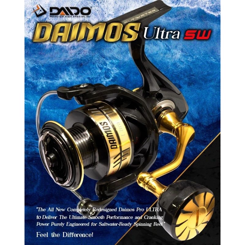 Jual Reel Daido Daimos Ultra Hs Sw / Ps Sw 2000 - 6000 Saltwater Bonus ...