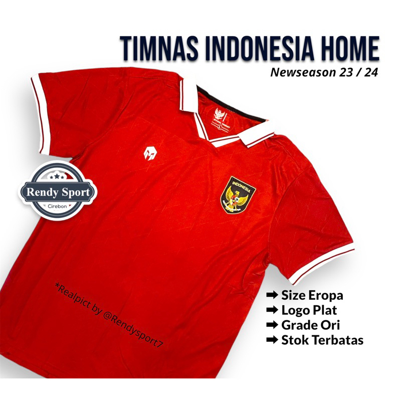 Jual Player Issue Jersey Timnas Indonesia Home Terbaru Piala Dunia