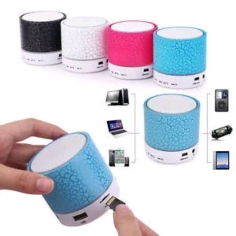 Jual PSB - Bluetooth Speaker Mini LED Portabel Wireless Speaker ...