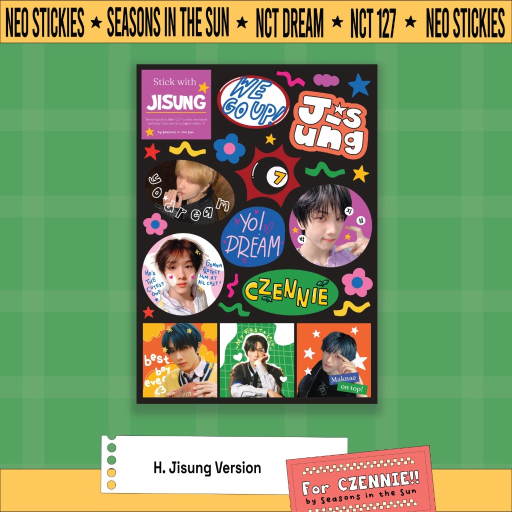 Jual Stick with NCT Dream Series Sticker | Shopee Indonesia