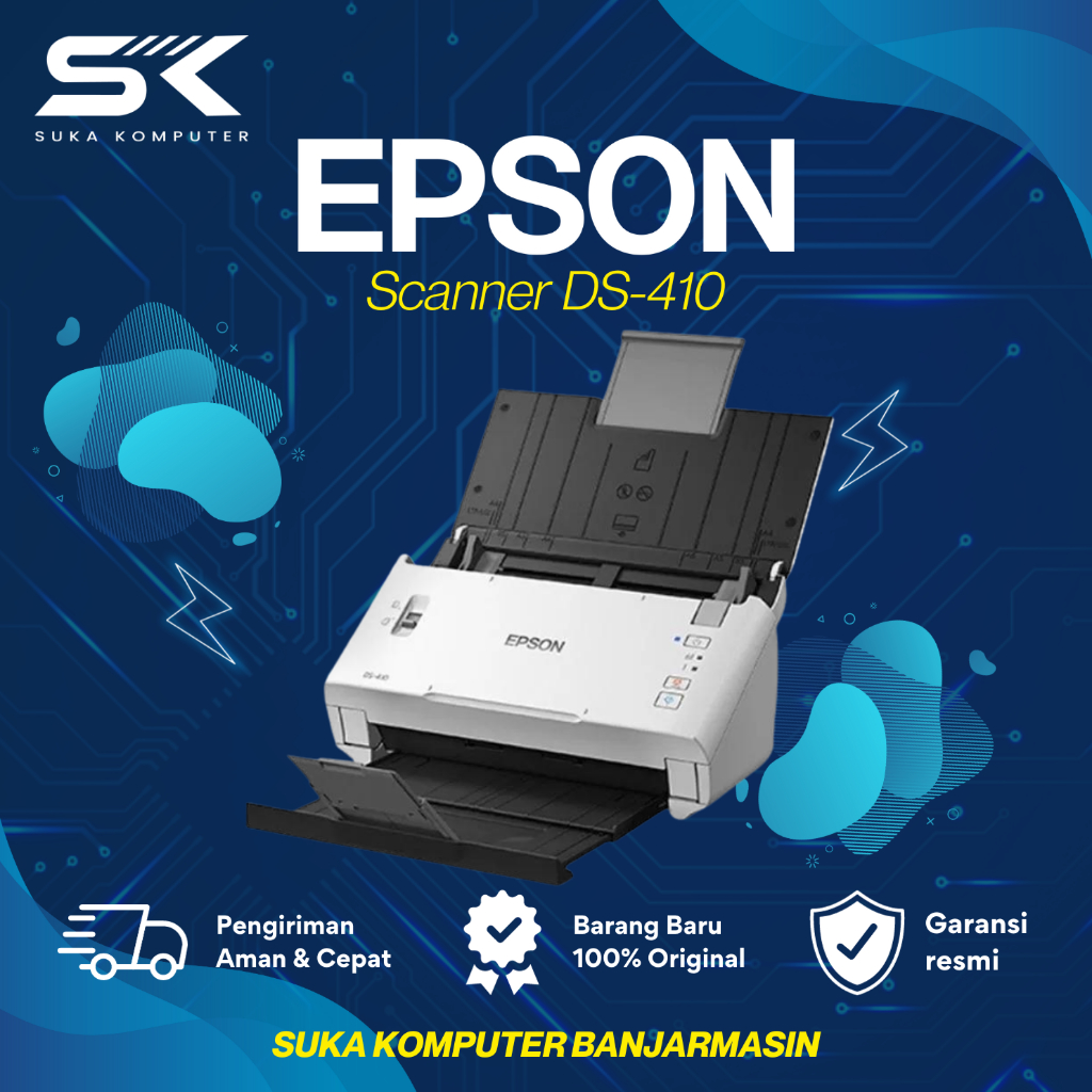 Jual Scanner Epson Ds 410 Shopee Indonesia 9500