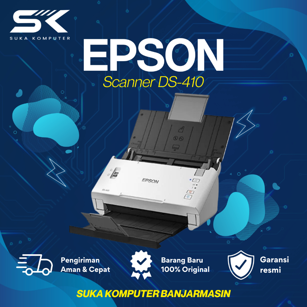 Jual Scanner Epson Ds 410 Shopee Indonesia 3263