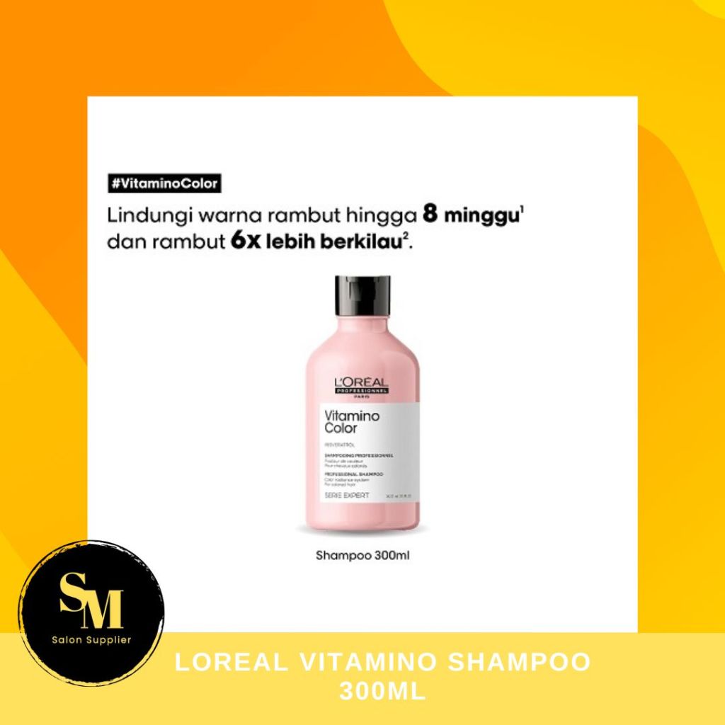Jual Loreal Expert Vitamino Color Shampoo 300ml - Untuk Rambut Berwarna ...