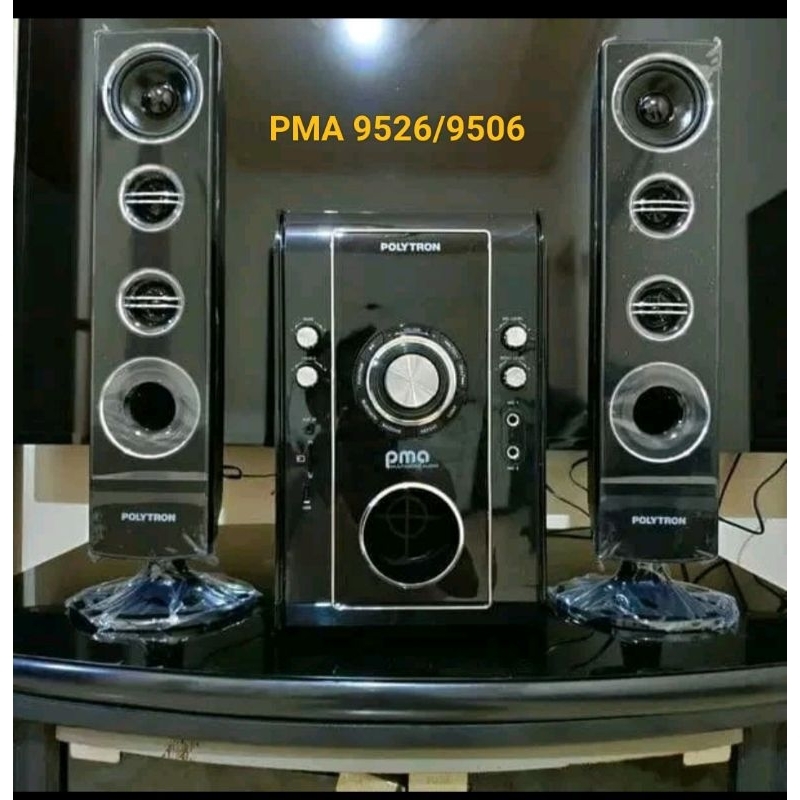 Jual POLYTRON SPEAKER AKTIF PMA 9526 BLUETOOTH RADIO | Shopee Indonesia