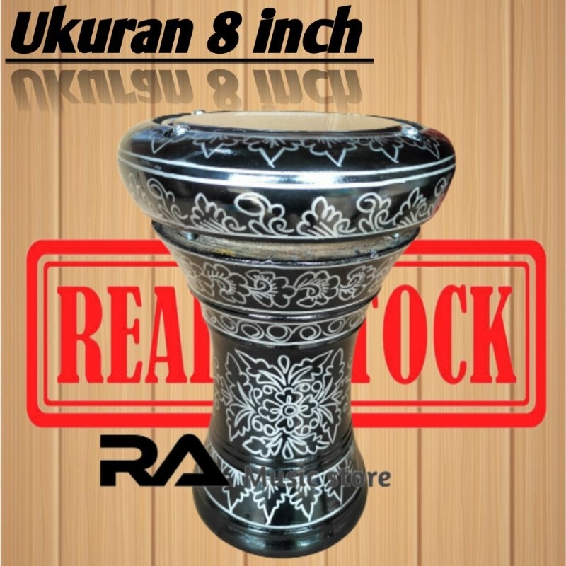 Jual Darbuka kayu atau gendang ukuran 8 inch import Shopee Indonesia