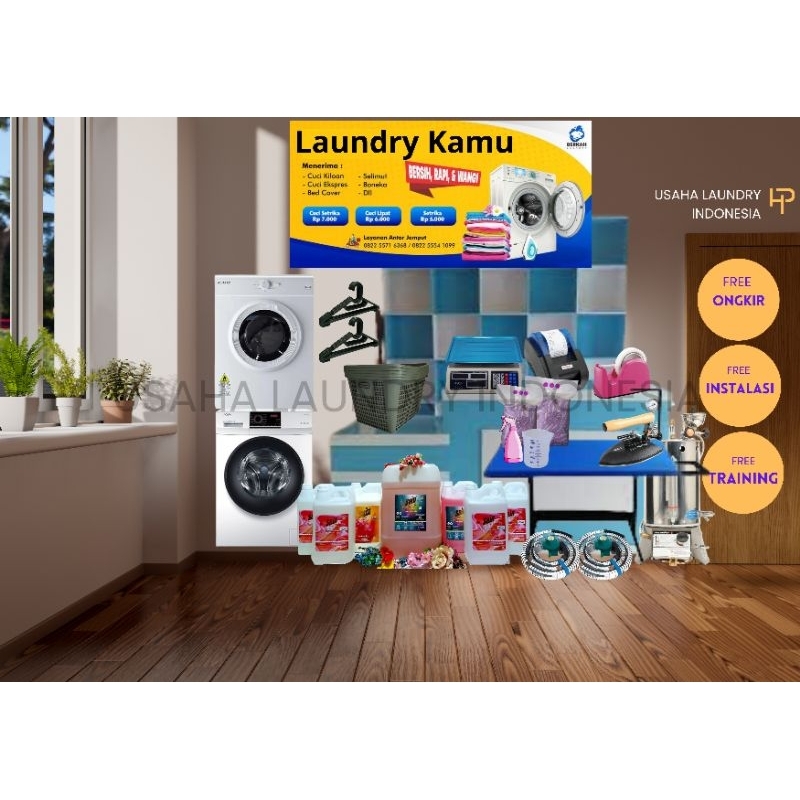 Jual PAKET USAHA LAUNDRY BEDCOVER Shopee Indonesia