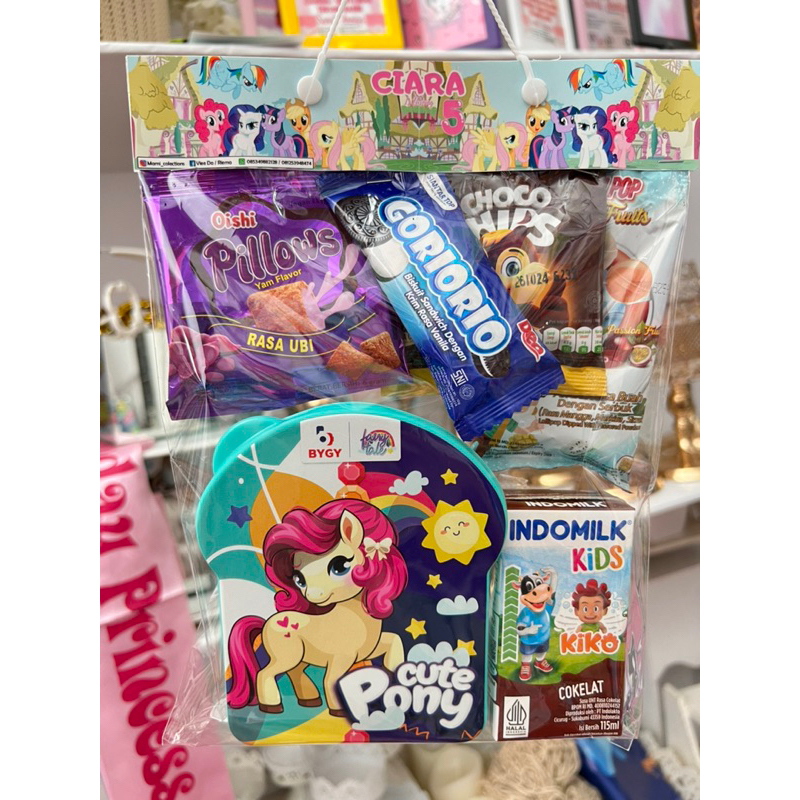 Jual Bingkisan ultah souvenir ultah snack ultah anak | Shopee Indonesia
