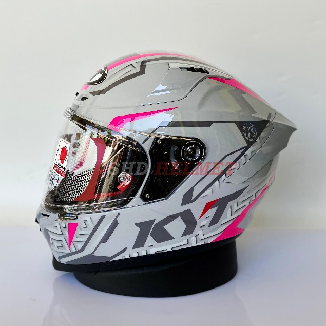 Helm pink 2024 full face