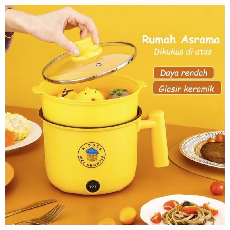 Jual Panci Listrik Serbaguna Panci Listrik Bebek Kuning Panci Listrik ...