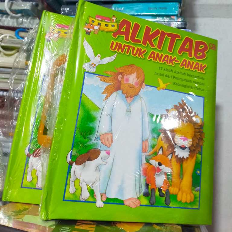 Jual **Alkitab Untuk Anak-Anak : 17 Kisah Alkitab Bergambar Mulai Dari ...