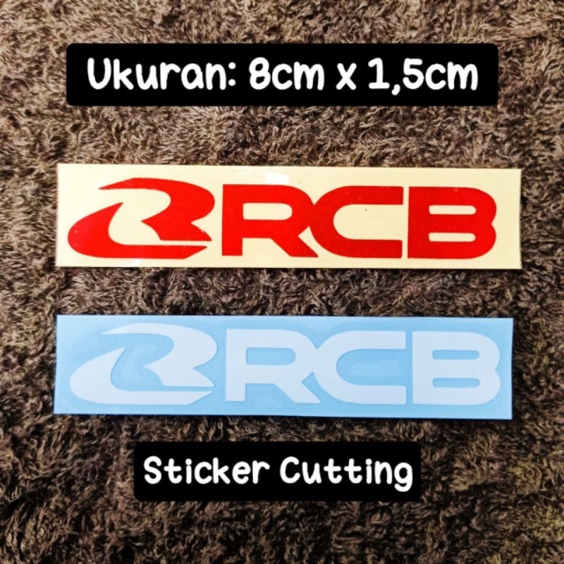 Jual sticker cutting RCB kecil | Shopee Indonesia