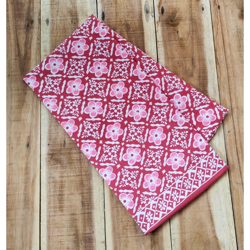 Jual kain teteron rayon motif bunga soft | Shopee Indonesia