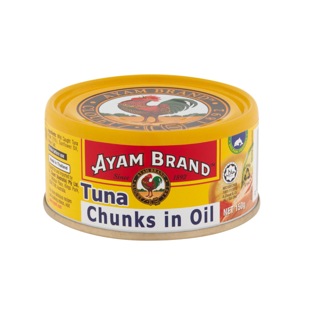 Jual AYAM BRAND TUNA CHUNKS IN OIL/TUNA KALENG/150 GR Shopee Indonesia
