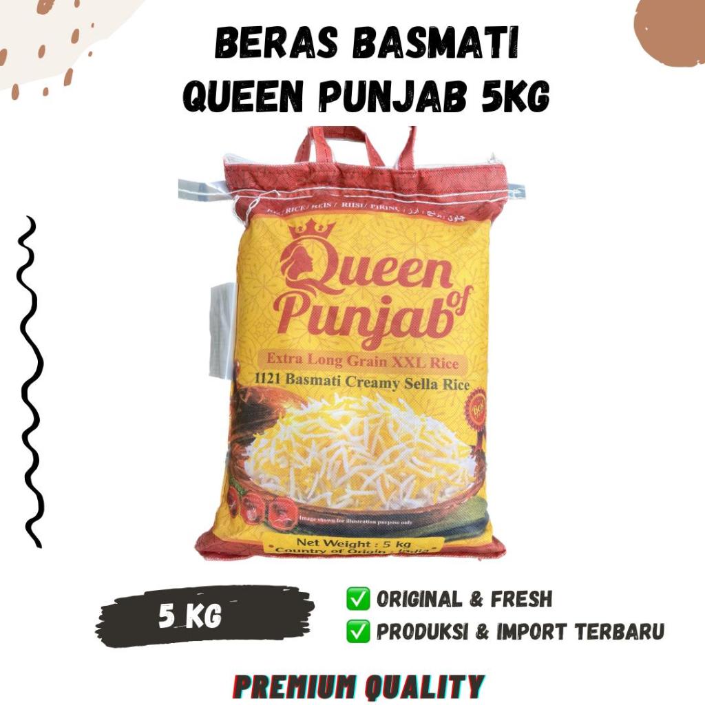 Jual BERAS BASMATI 5KG Sella 1121 Premium Rice India 5 kg Beas Nasi