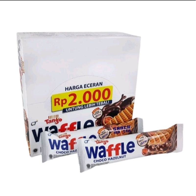 Jual Tanggo Waffle Wafer BOX Hazelnut 12pcs | Shopee Indonesia