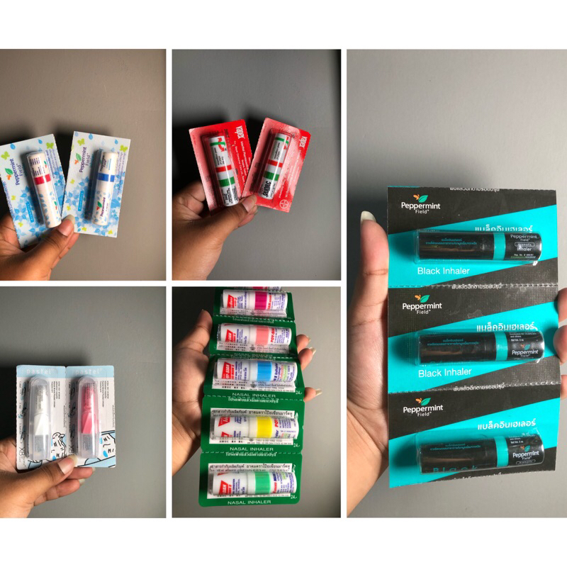 Jual READY STOCK INHALLER THAILAND PASTEL / INHALER BLACK / INHALER ...