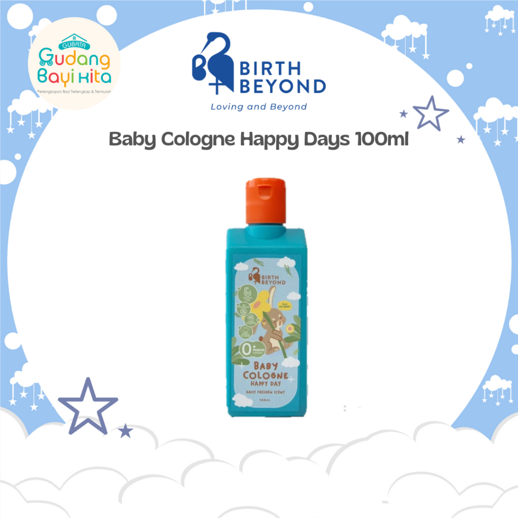 Jual Birth Beyond Baby Cologne Happy Days 100ml - Parfum Baju Bayi ...