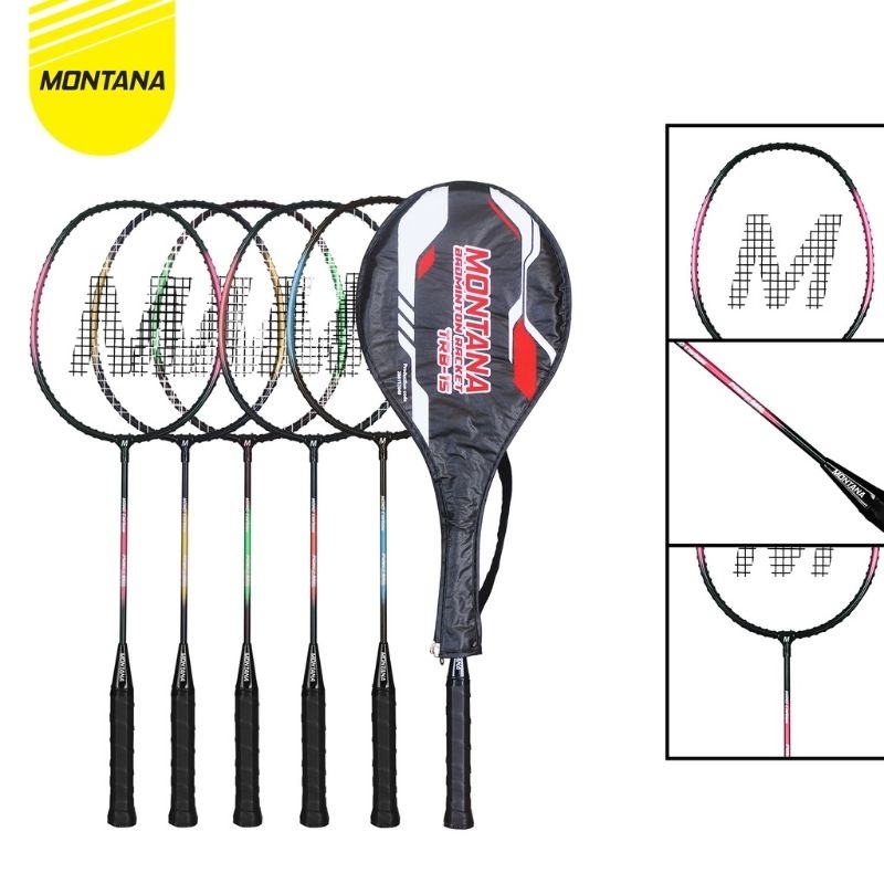 Jual Raket Bulu Tangkis Premium Badminton Racket | Shopee Indonesia