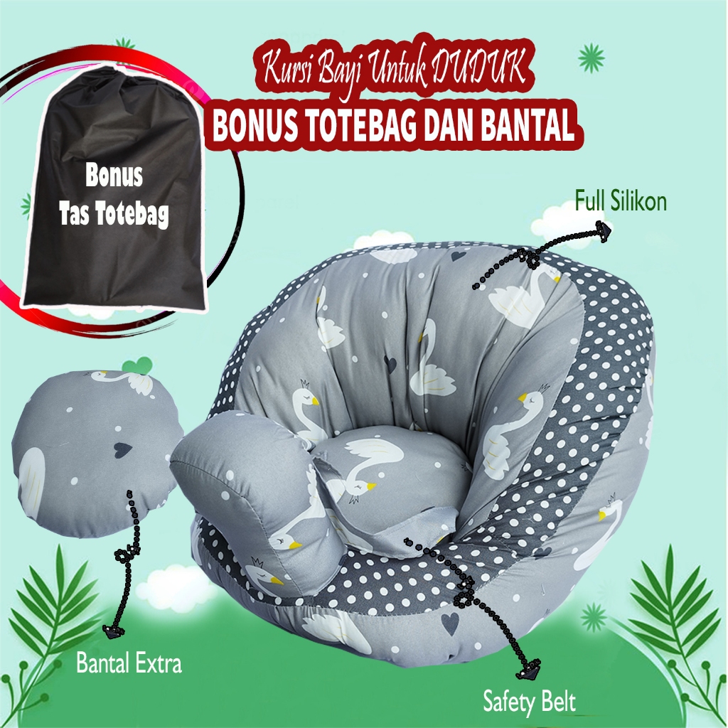 Jual Kursi Sofa Bayi Belajar Duduk dan Makan Kursi Makan Bayi Cocok