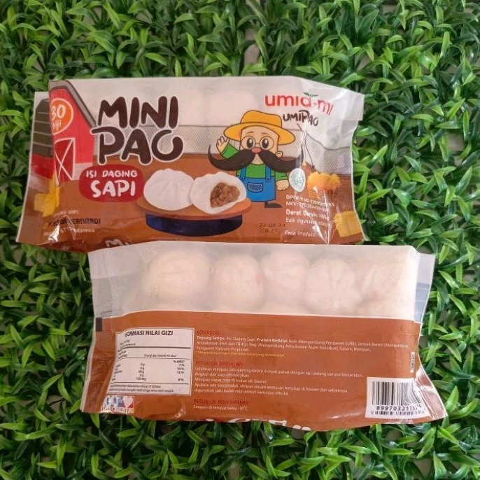 Jual Umiami Mini Pao Sapi isi 30 - berat 465 gr | Shopee Indonesia