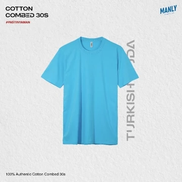 Kaos Polos Premium Cotton Combed 30s Nyaman