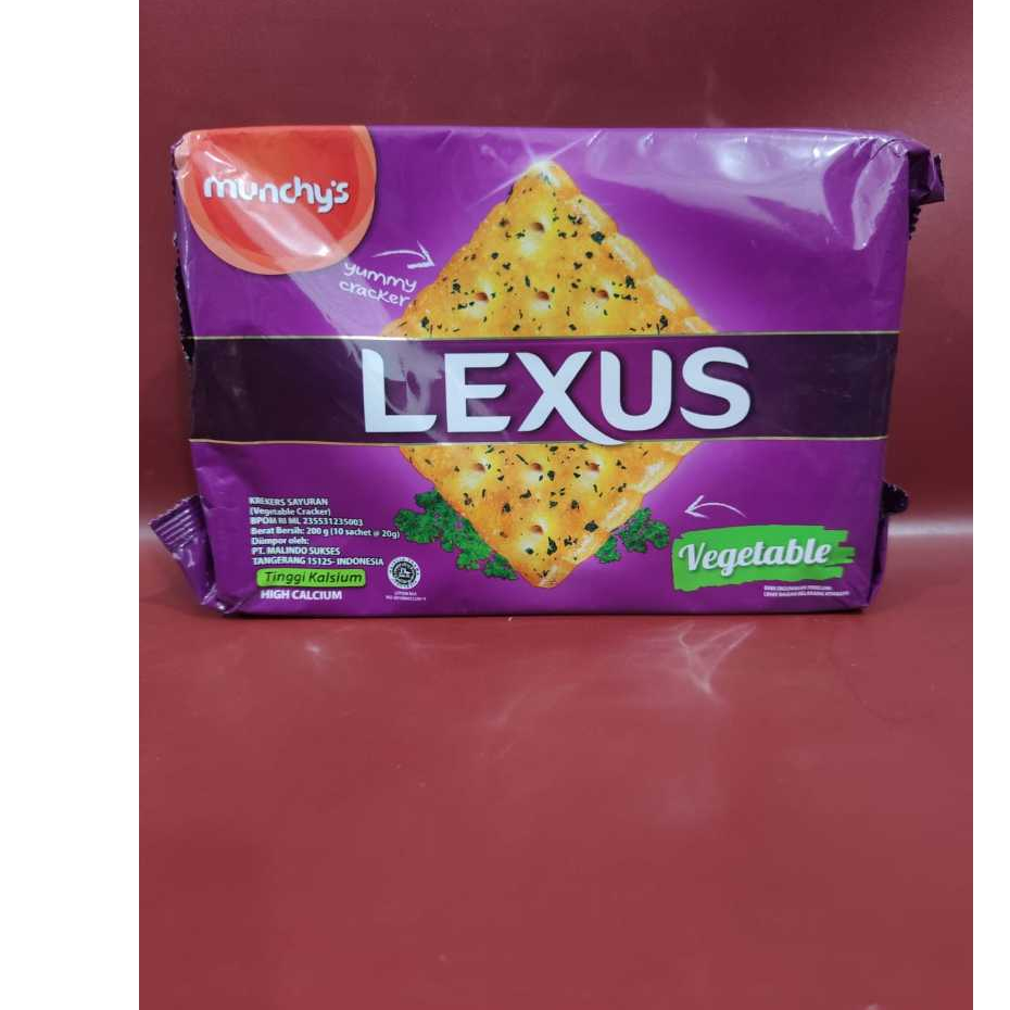 Jual Lexus Crackers Sandwich Coklat 200gr Isi 10pcs Shopee Indonesia