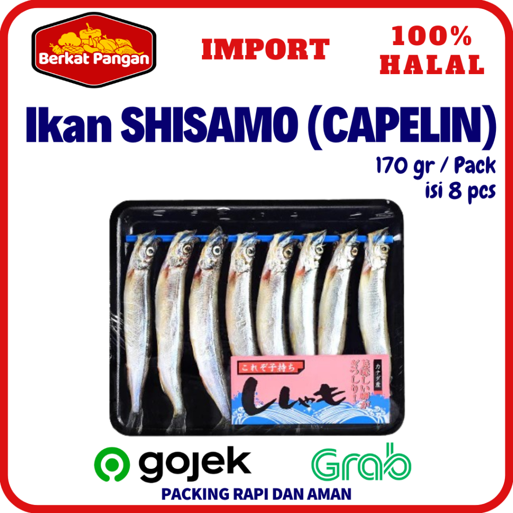 Jual Ikan Shisamo / Ikan Capelin / Shisamo Fish Premium Full Telur ...