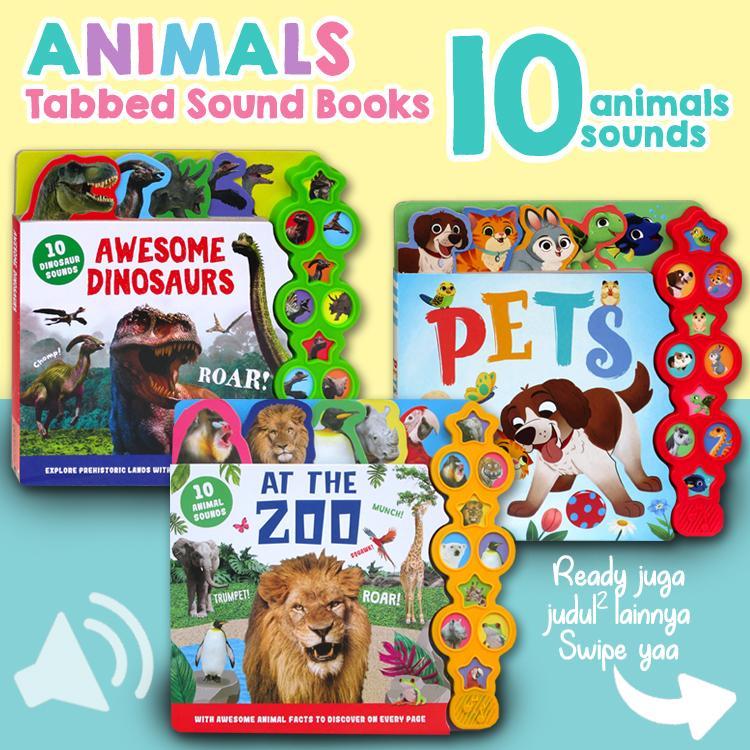 Jual [Igloo Books] Noisy Farm / Baby Animals / At The Zoo Sound Board