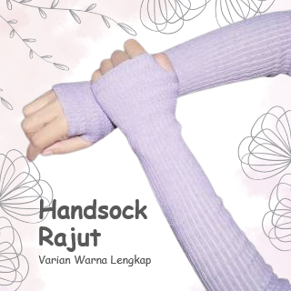 Jual Handsock Rajut Jempol / Handshock rajut polos manset polos lengan ...