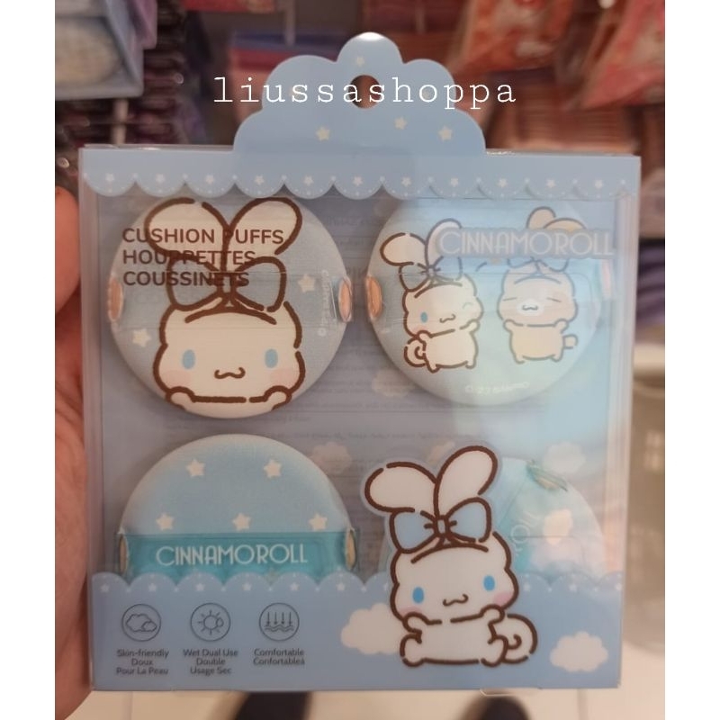 Jual Cushion Puff Miniso - Sanrio Characters Cushion Puffs (4pcs ...