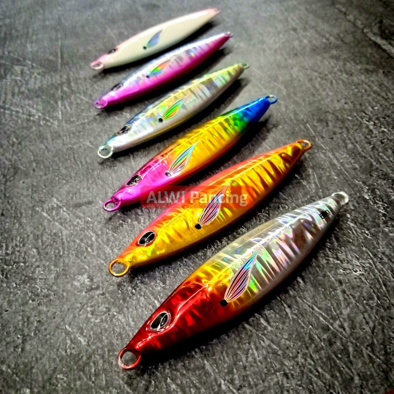 Jual ALWIX Metal Jig KOIKA 30gr 40gr 60gr 80gr Umpan Jigging Laut Slow ...