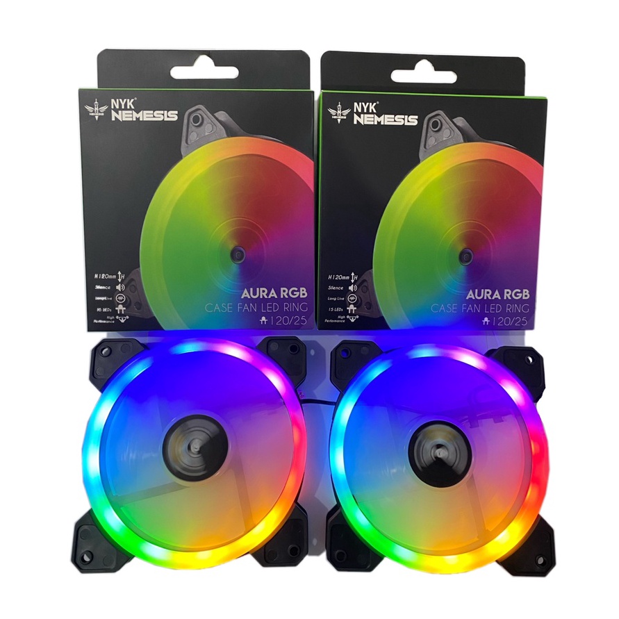 Jual Promo!! Nyk Aura RGB Fan Casing 12Cm / Fan Case 12Cm. | Shopee ...