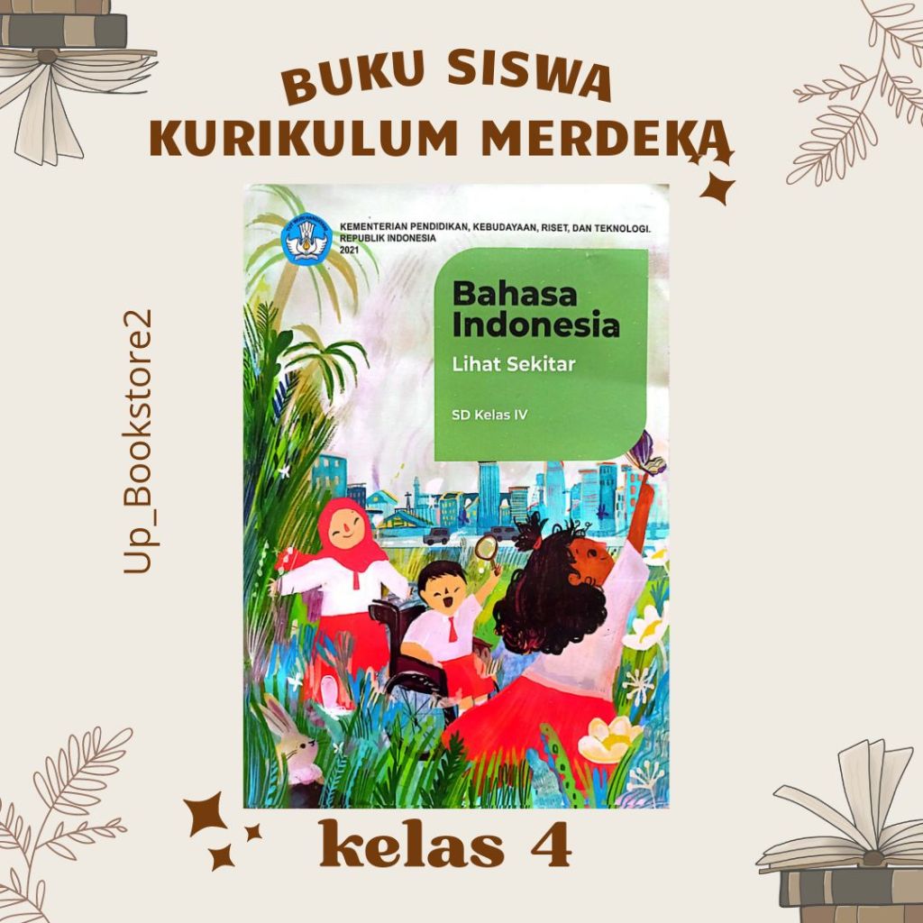 Jual Buku Siswa Bahasa Indonesia Kelas 4 Kurikulum Penggerak Merdeka Sd