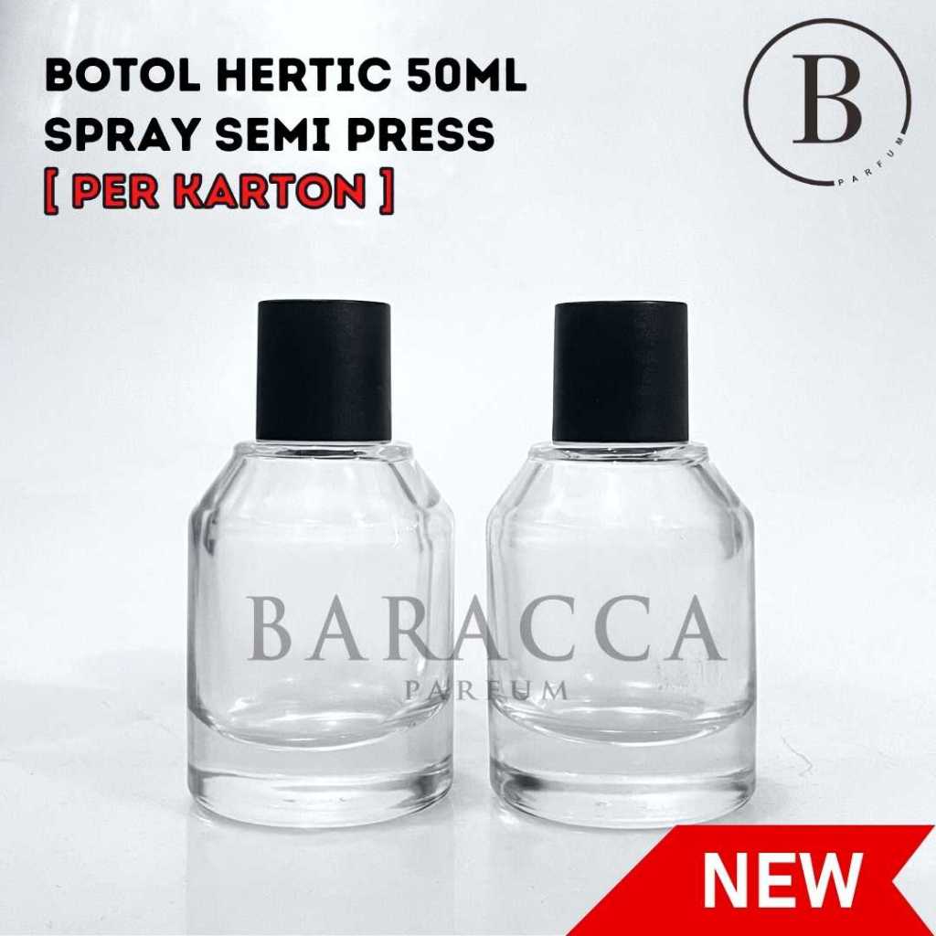 Jual Botol Parfum Hertic 50ML Semi Press - Botol Parfum Kosong Hertic ...