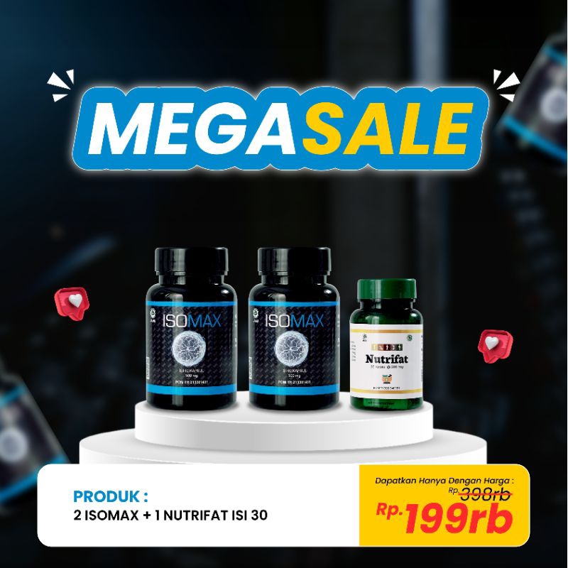 Jual Isomax Suplemen Kapsul Penambah Stamina Membantu Pembentukan Otot