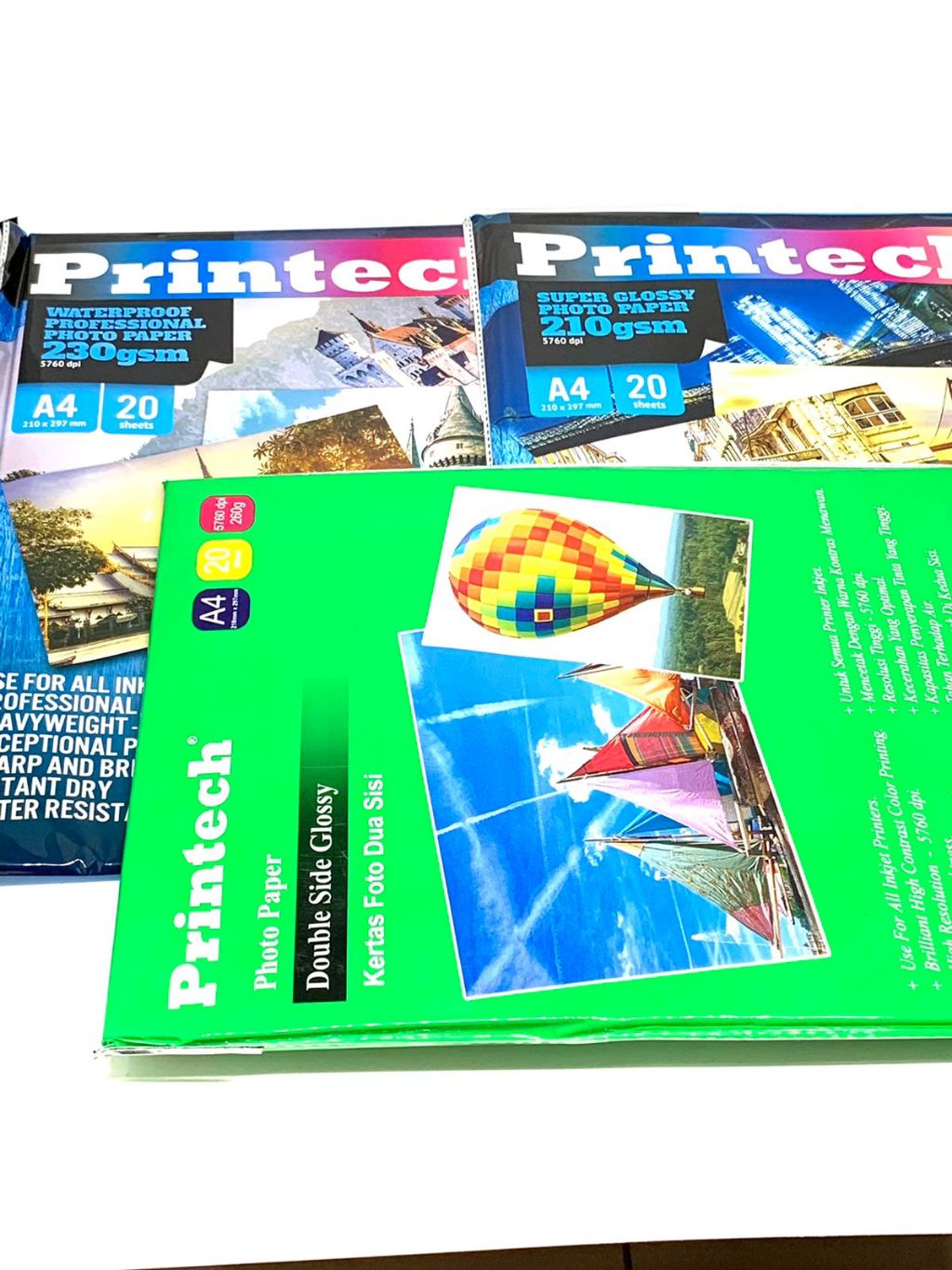 Jual Printech Kertas Foto Photo Paper Super Glossy A4 210g 230g