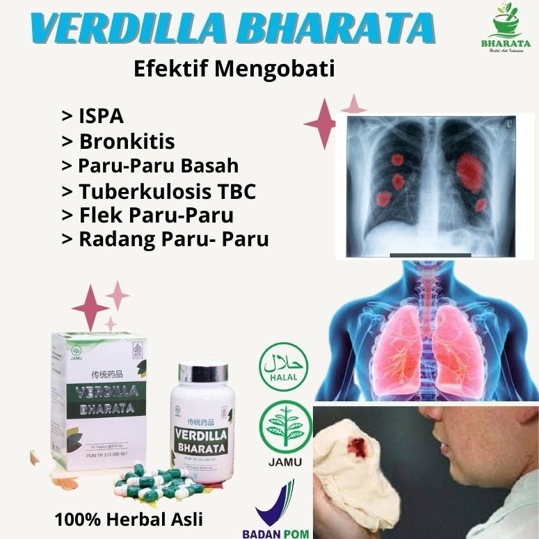 Jual Verdilla Bharata | Obat Untuk Penyakit Paru Paru | Ispa | Asma ...