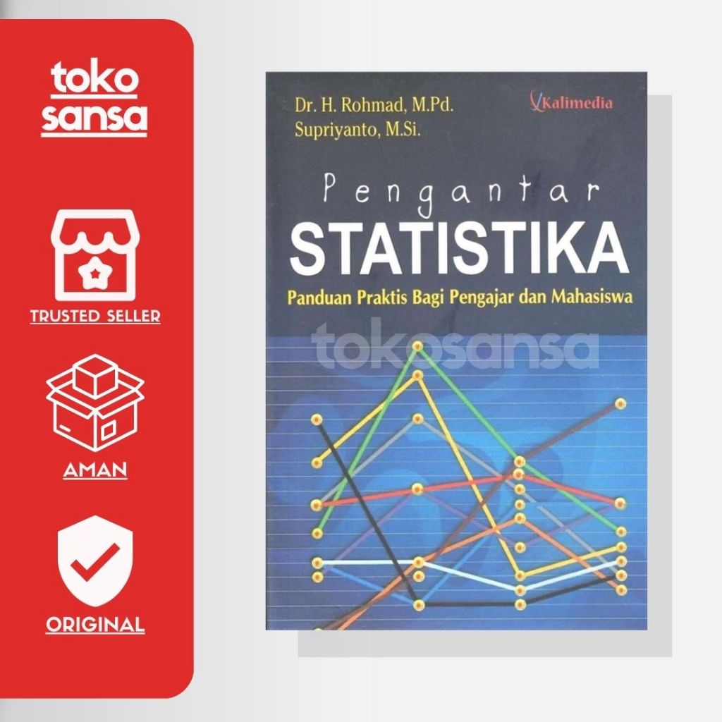 Jual Buku Pengantar Statistika Panduan Praktis Bagi Pengajar ...