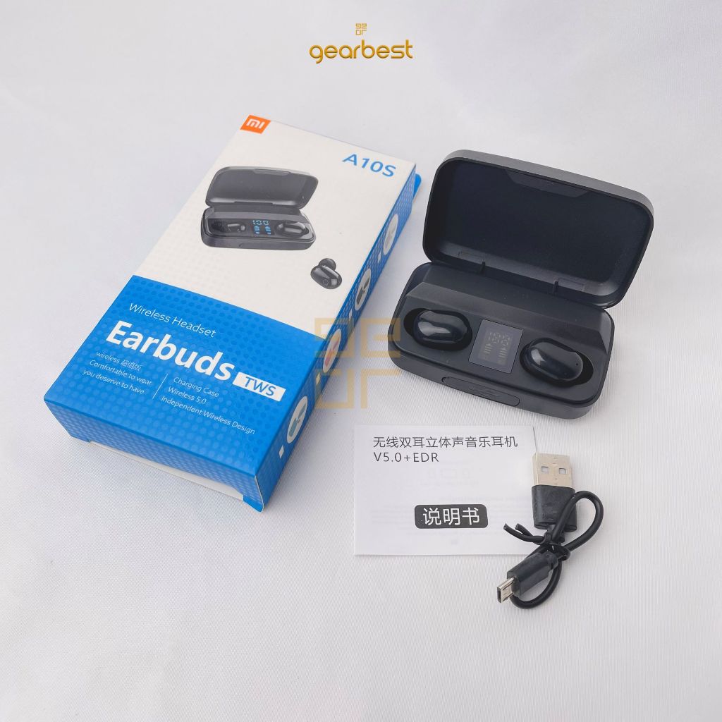 Bluetooth Tws A10s Earbuds Headset Earbuds Tws A10s Mi Earbuds