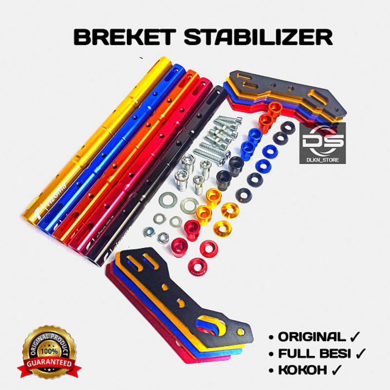 Jual Stabilizer Holder HP mutifungsi antar spion motor nmax, scopy