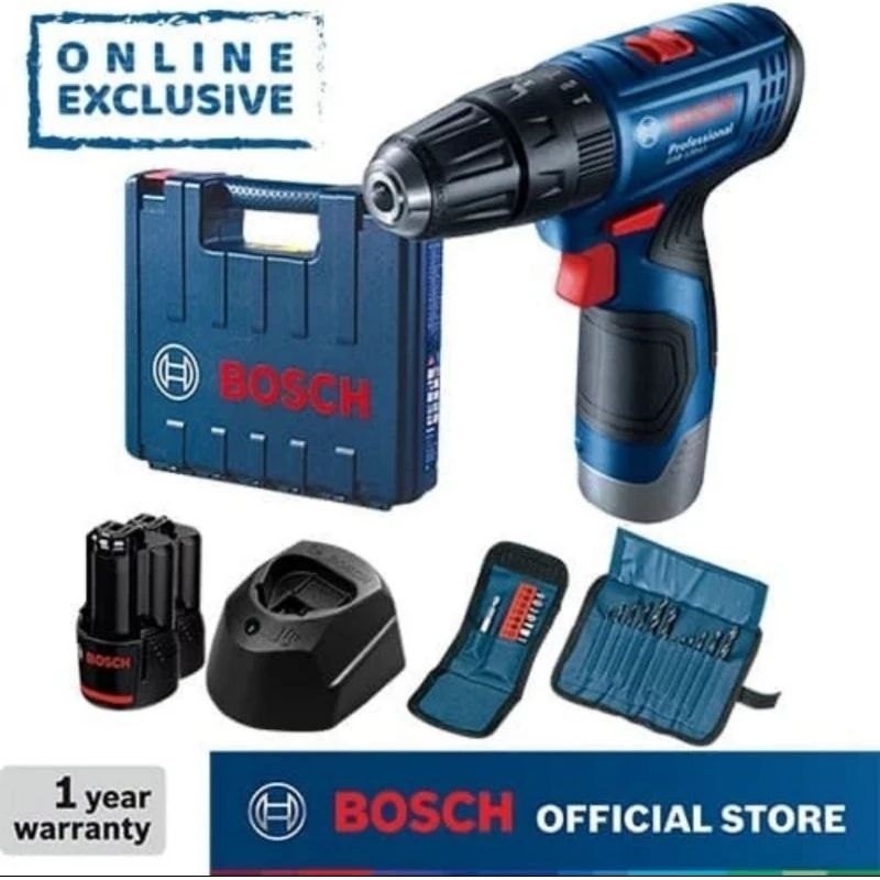 Jual Bor Cordless 12vf BOSCH - GTOOLS JAPAN Mesin Bor Baterai Drill ...