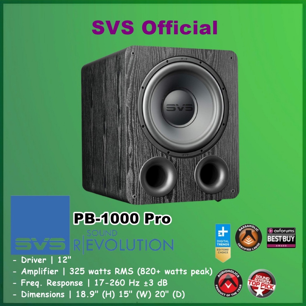 Jual SVS PB-1000 Pro Active Subwoofer 12 Inch Sub PB1000 Pro PB1000Pro ...