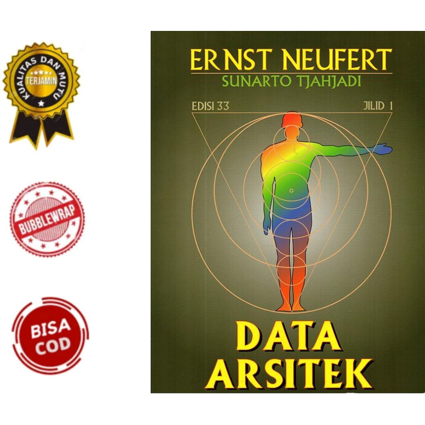 Jual BUKU DATA ARSITEK JILID 1 EDISI 33 - ERNST NEUFERT (oRIGINAL ...