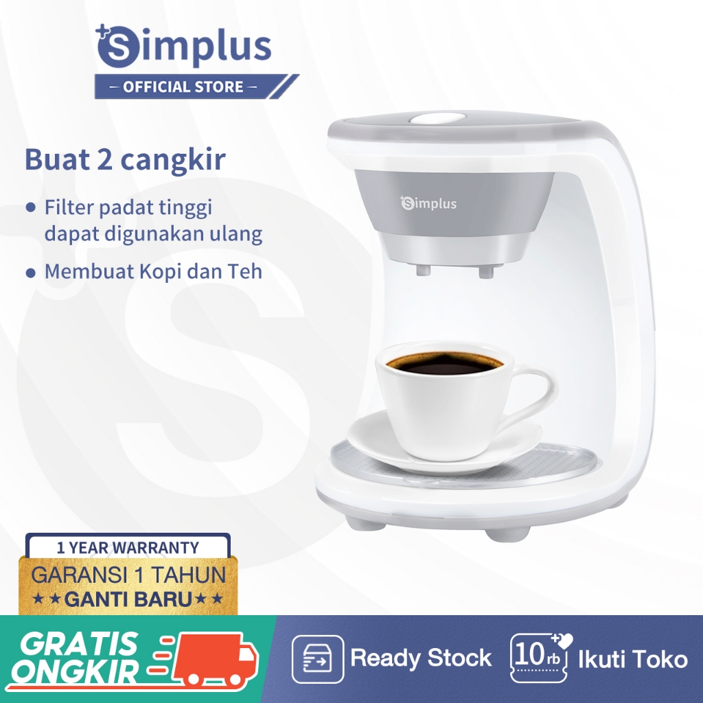 Jual Simplus Coffee Maker Mesin Kopi Ml Americano Mesin Pembuat Teh