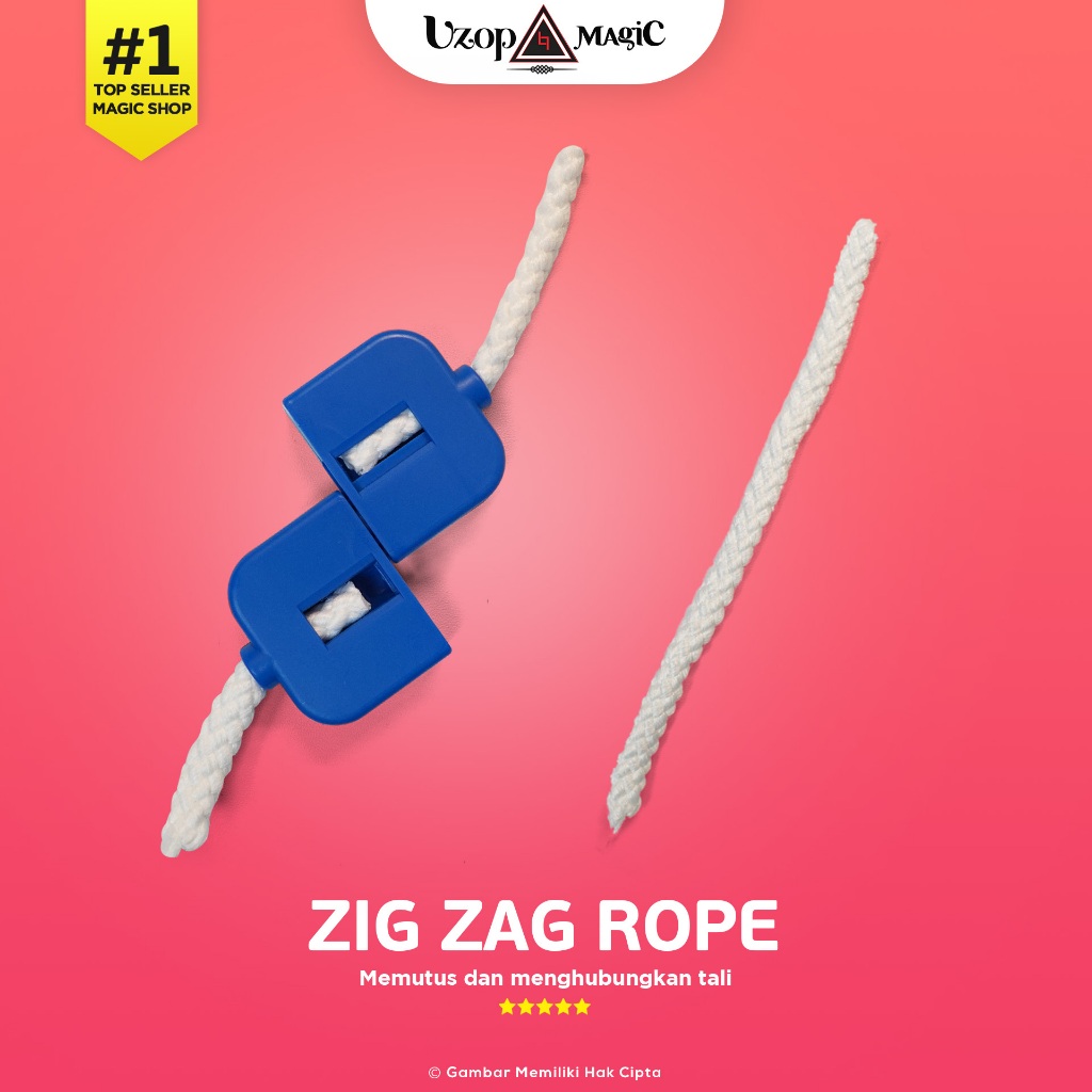 Jual Zig Zag Rope Tali bisa putus dan nyambung lagi Shopee Indonesia