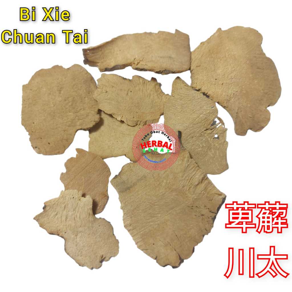 Jual Bi Xie 300gram Bei Xie / Chuan Tai - Rhizoma Dioscoreae ...